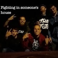 Fighting in someones house