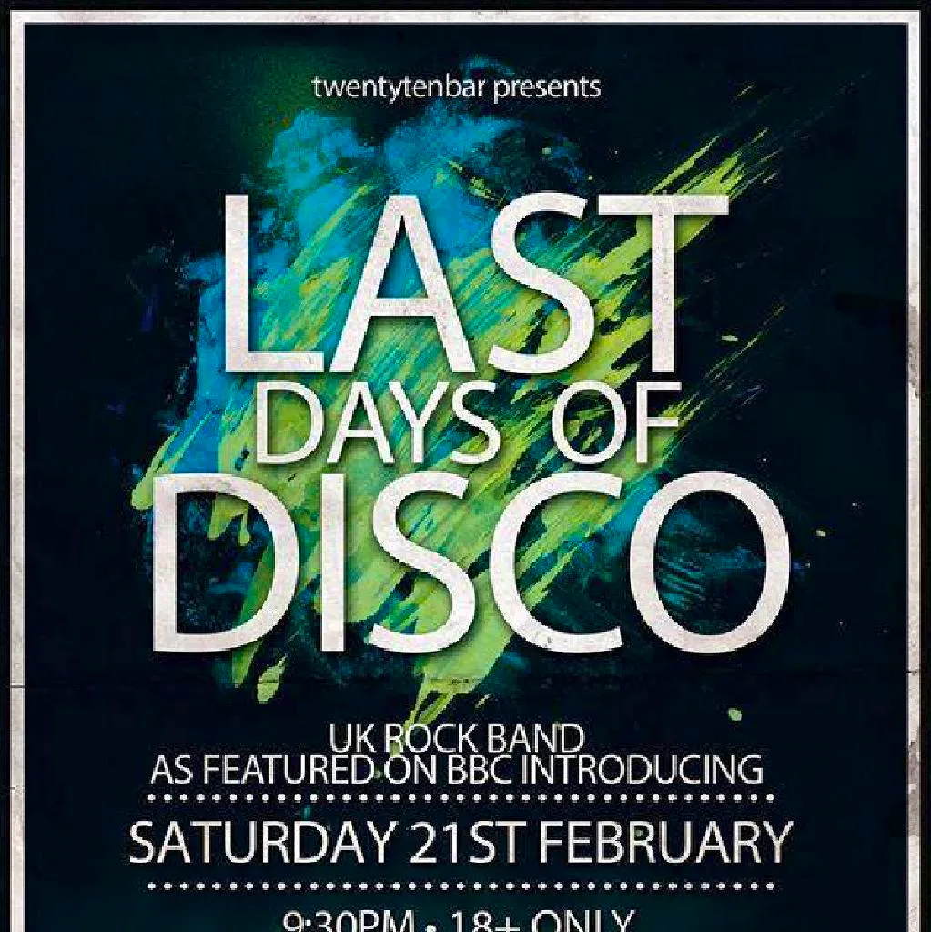 Last Days Of Disco